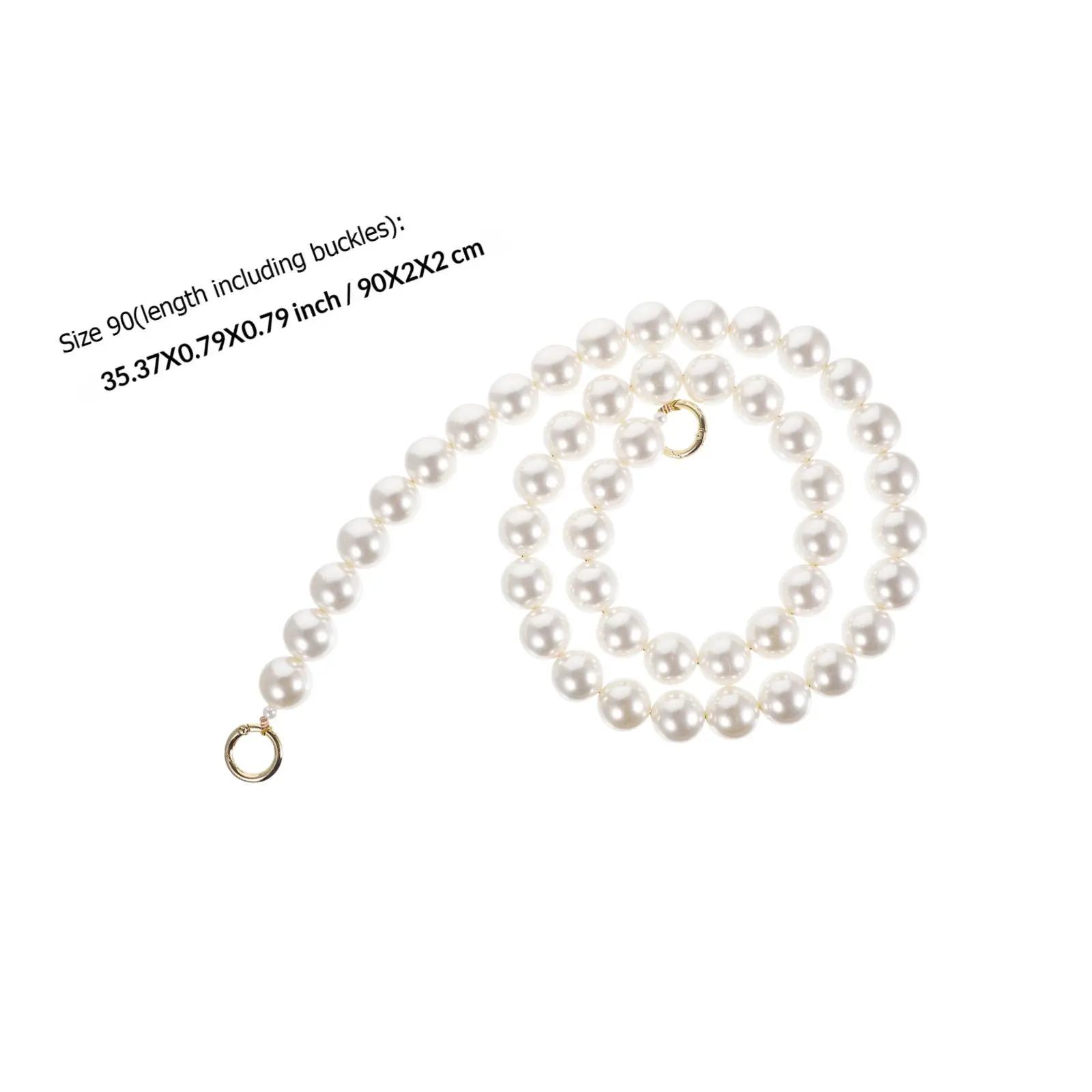 1Pcs Pearl Bag Chain Fashion DIY Women Replacement Handbag Strap Accessories Crossbody Shoulder Purse Jewelry Style