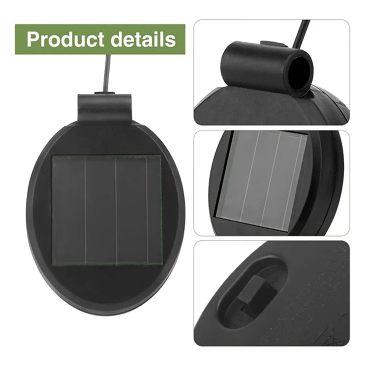 4 pçs lanterna solar superior painel led lanterna tampa luzes substituição para flor ao ar livre diy luzes de flores solares jardim pátio