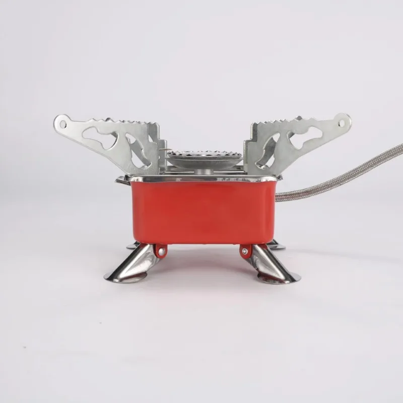 

Outdoor game camping party mini square gas stove portable folding cassette travel camping stove