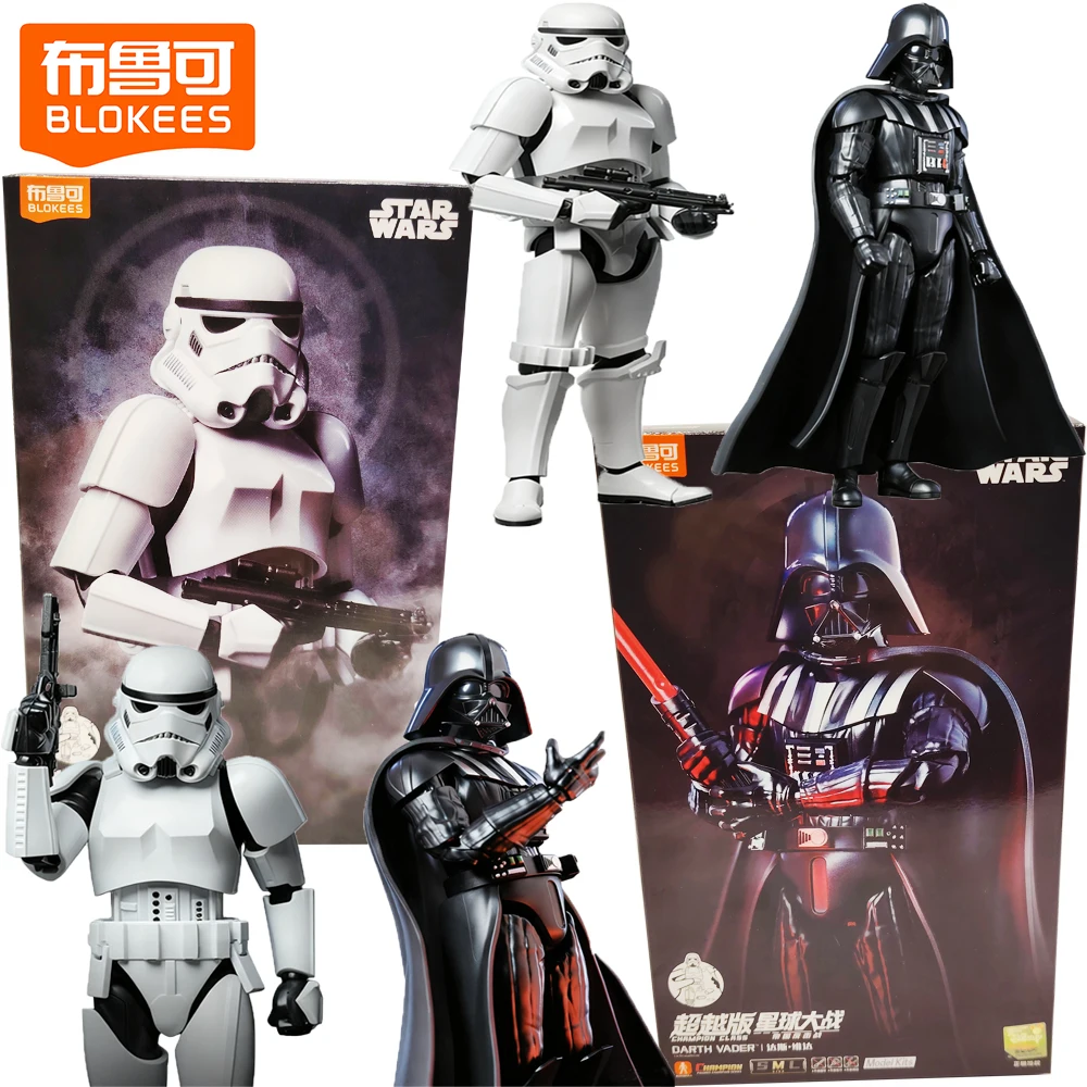 

Blokees Genuine Star Wars Champion Class Series Action Figures Realistic Designs Durable and Display Worthy Decor Model Gifts