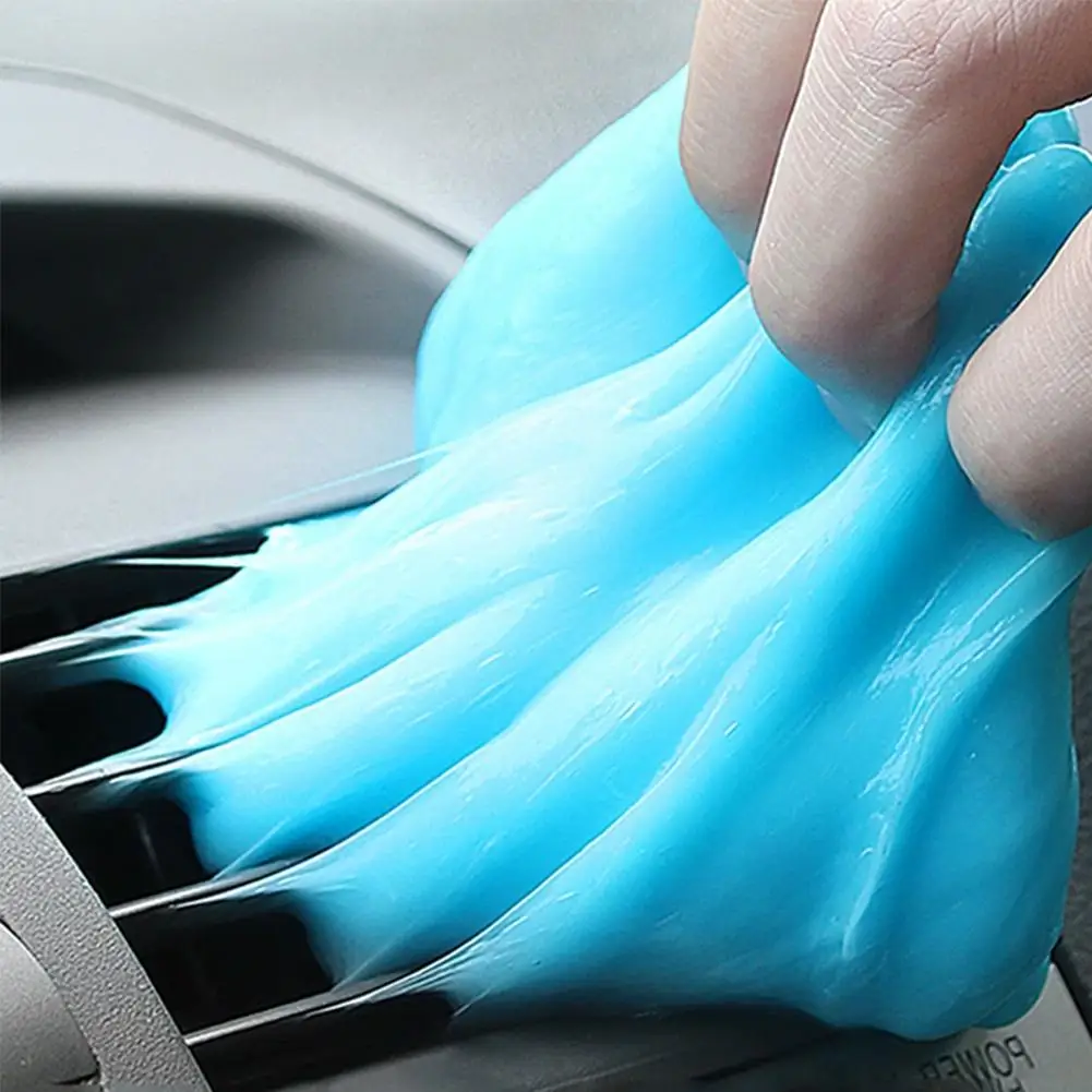 160/250g Car Cleaning Gel Universal Dust Cleaner Clay Reusable Magic Slime for Auto Vent Keyboard Home Laptop Cleaning Tool R1R8
