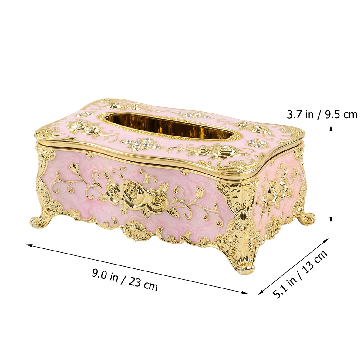 

Creative Tissue Box Holder Desktop Paper Towel Napkin Supplies Safe Stylish Home Office Bedroom Living Room Decor Gift