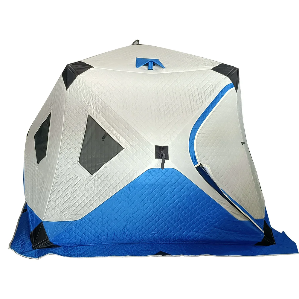 

Ice Fishing Tent Clam Roof Ice Fishing Winter Tent for 4 Person Tent