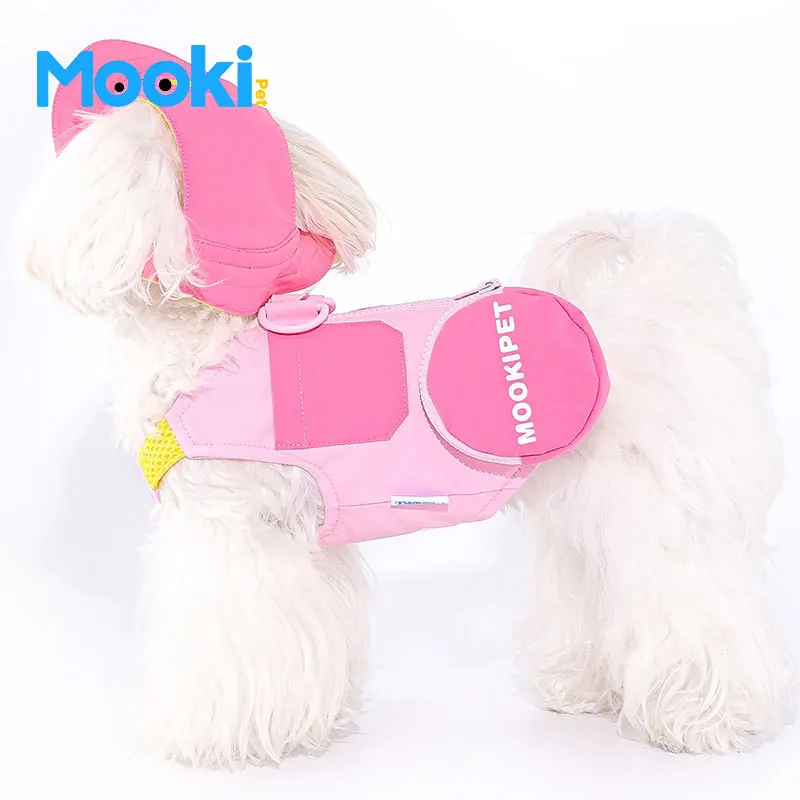 Mookipet Triple Protective Pet Fisherman\'s Hat,  Pet sun hat with exposed ears, Yorkshire Sherry Bichon Poodle