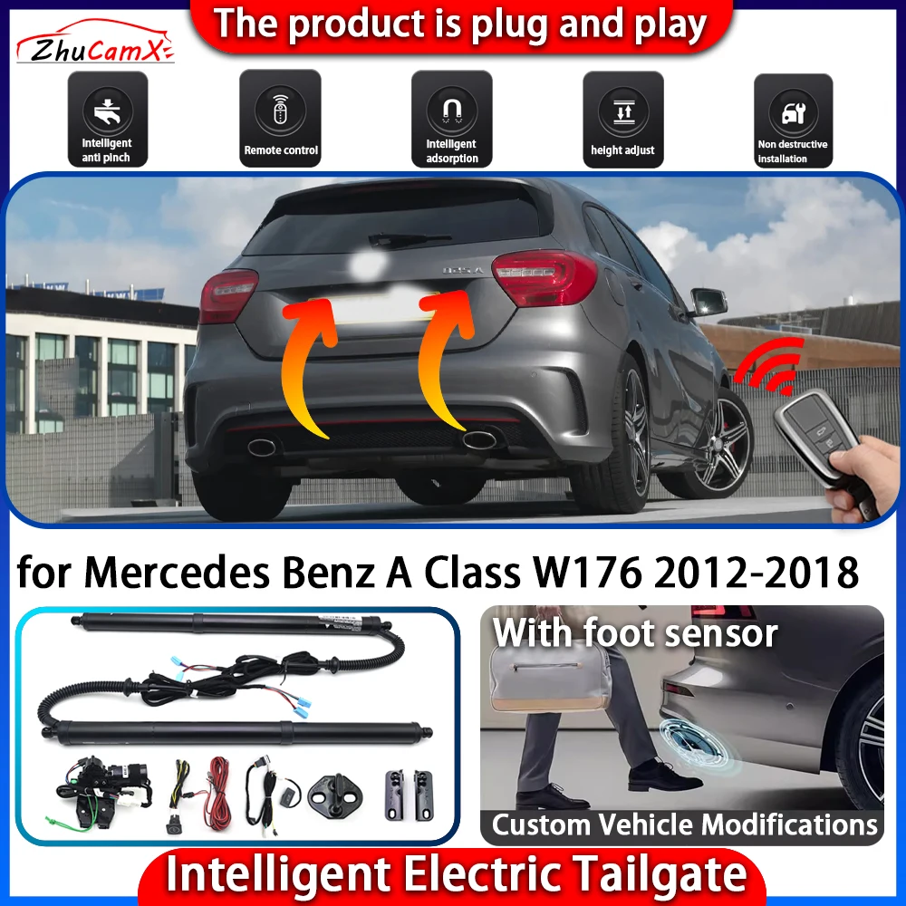 

Smart Powered Tailgate System for Mercedes Benz A Class W176 2012-2018 Automatic Intelligent Electric Trunk Lift Control Kit