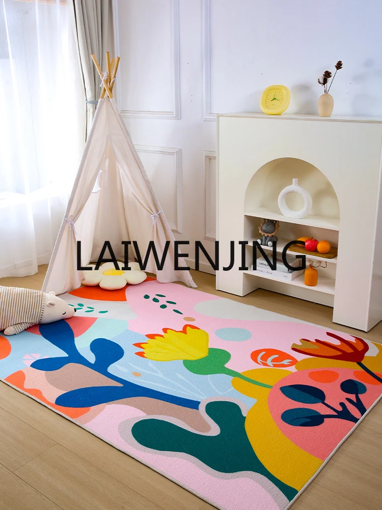 RWJ Children's Carpet Bedside Blanket Kindergarten Dopamine Non-Slip Early Education Center