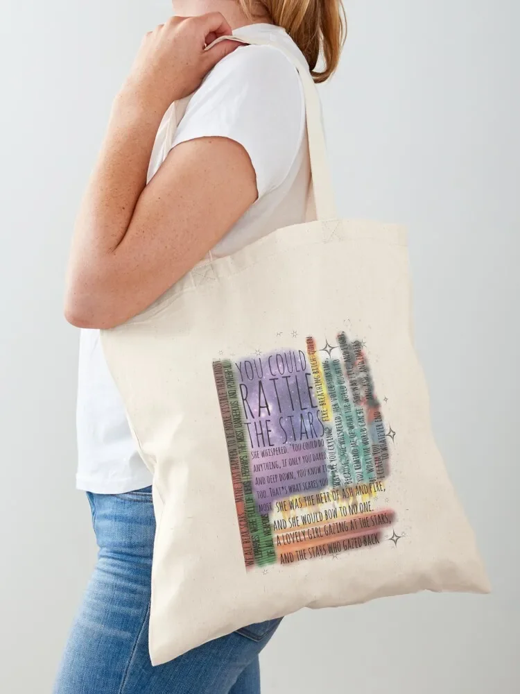 Throne of Glass - Quotes Tote Bag Canvas shoulder bag sac pour femme Canvas Tote Bag