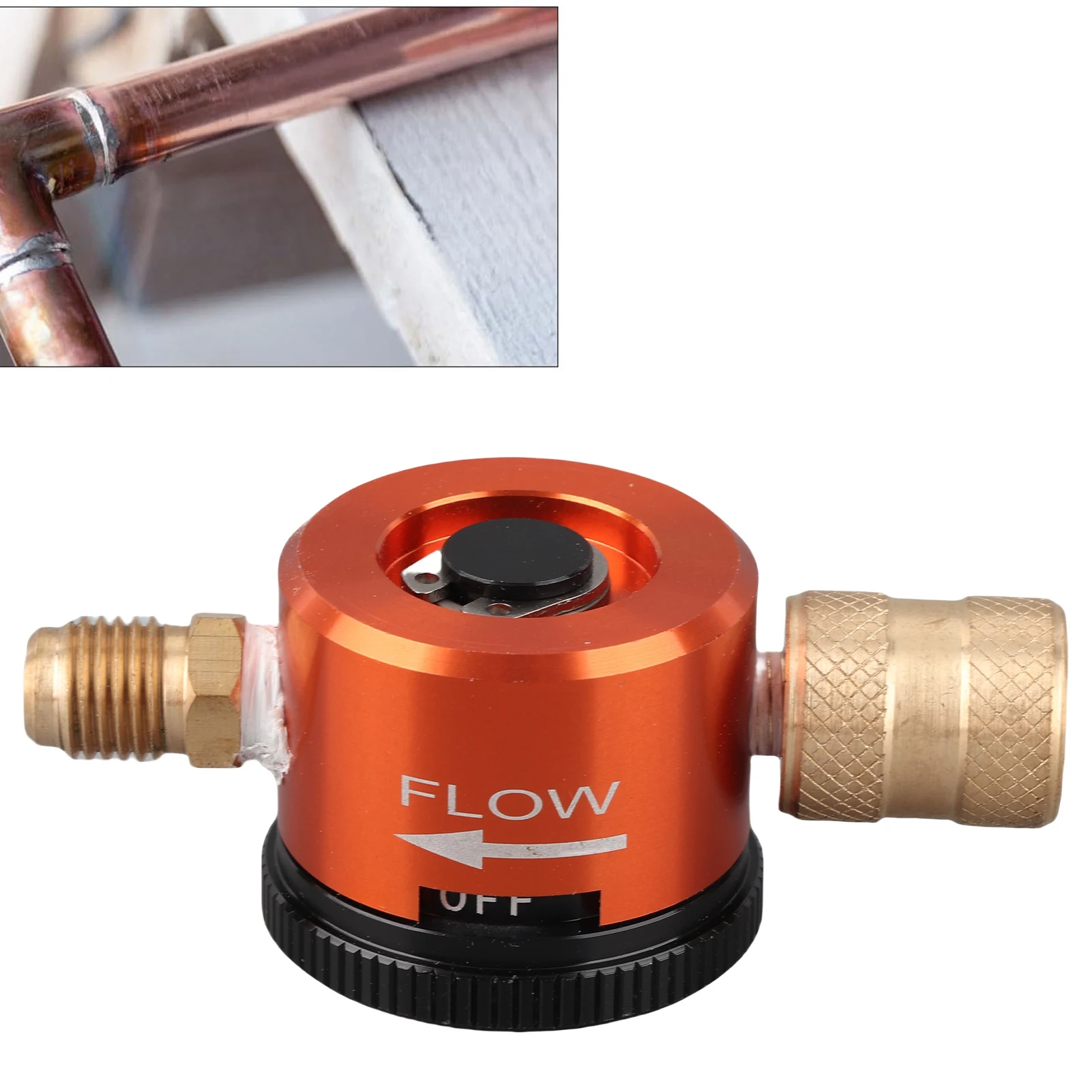 

Инструмент для очистки азота, разъем 1/4 дюйма, регулятор азота, паяльный инструмент для оборудования HVAC, инструмент для очистки азота