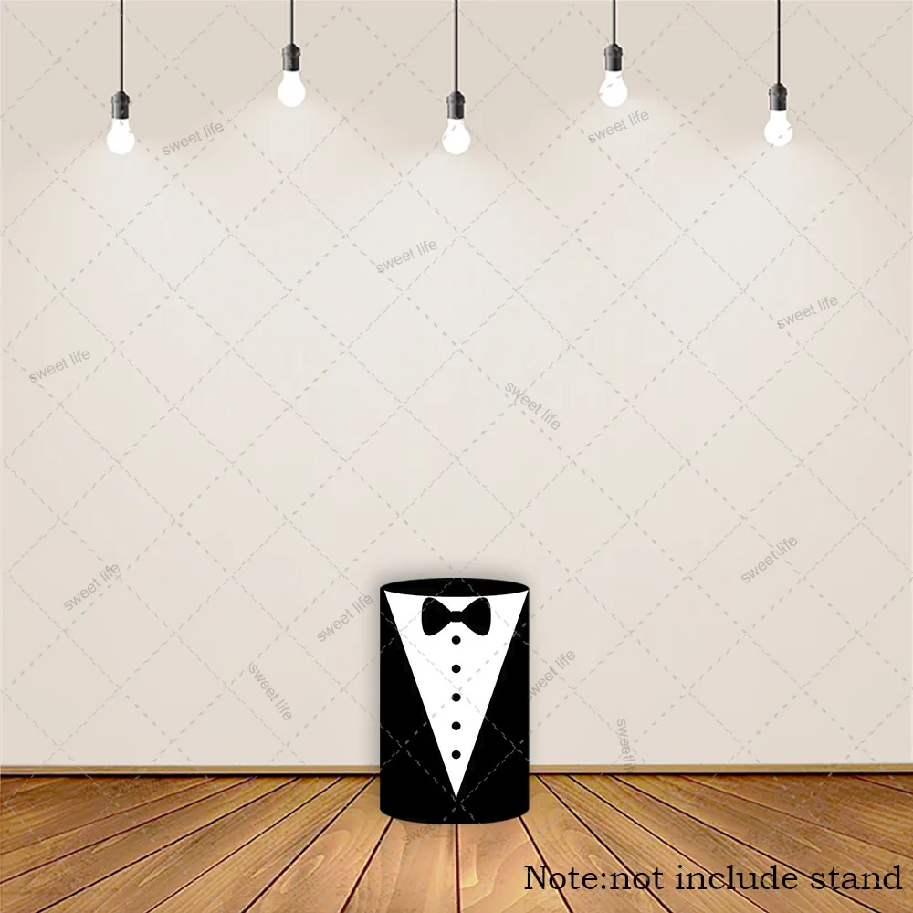 أغطية أسطوانية لحفلات أعياد الميلاد للأولاد على شكل فيونكة بوس زرقاء لحفلات استقبال المولود الجديد للأطفال وحفلات الأب فيستا