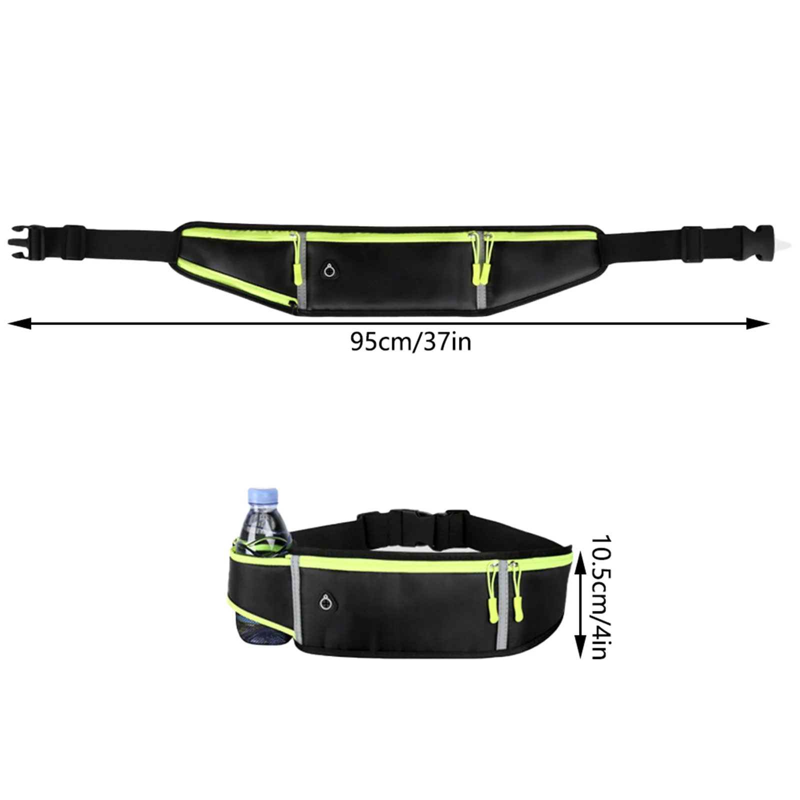 Running Waist Bag Marathon Jogging Bag Water Bottle Hip Waist Pack Waterproof Outdoor Sports Jogging Cycling Phone Waist Bags