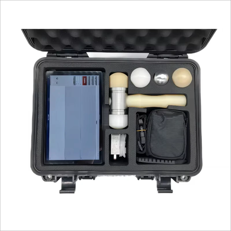 Low-strain pile integrity test equipment LCD screen, display electronics (lithium battery)