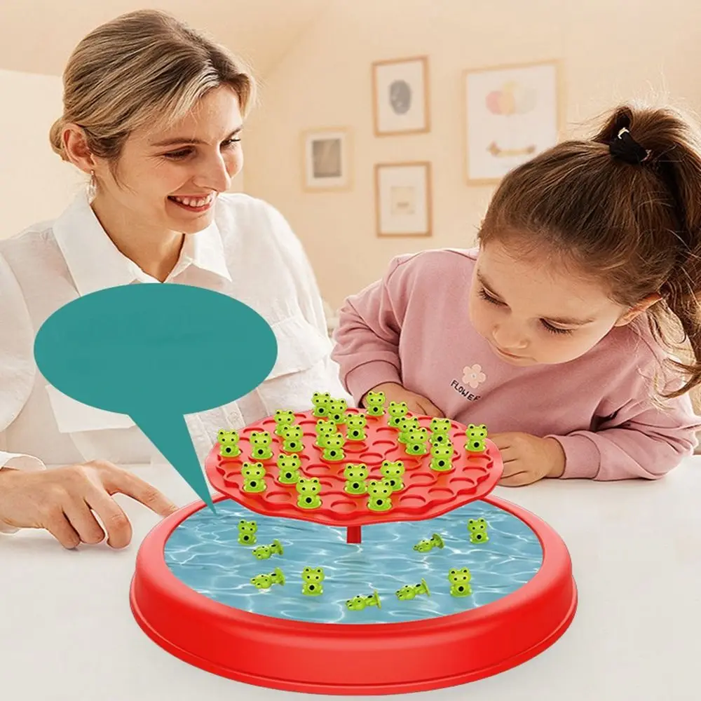 Nuovo genitore-figlio divertente rana equilibrio albero regalo educativo bambini giocattoli matematici Montessori interazione gioco da tavolo giocattolo per bambini