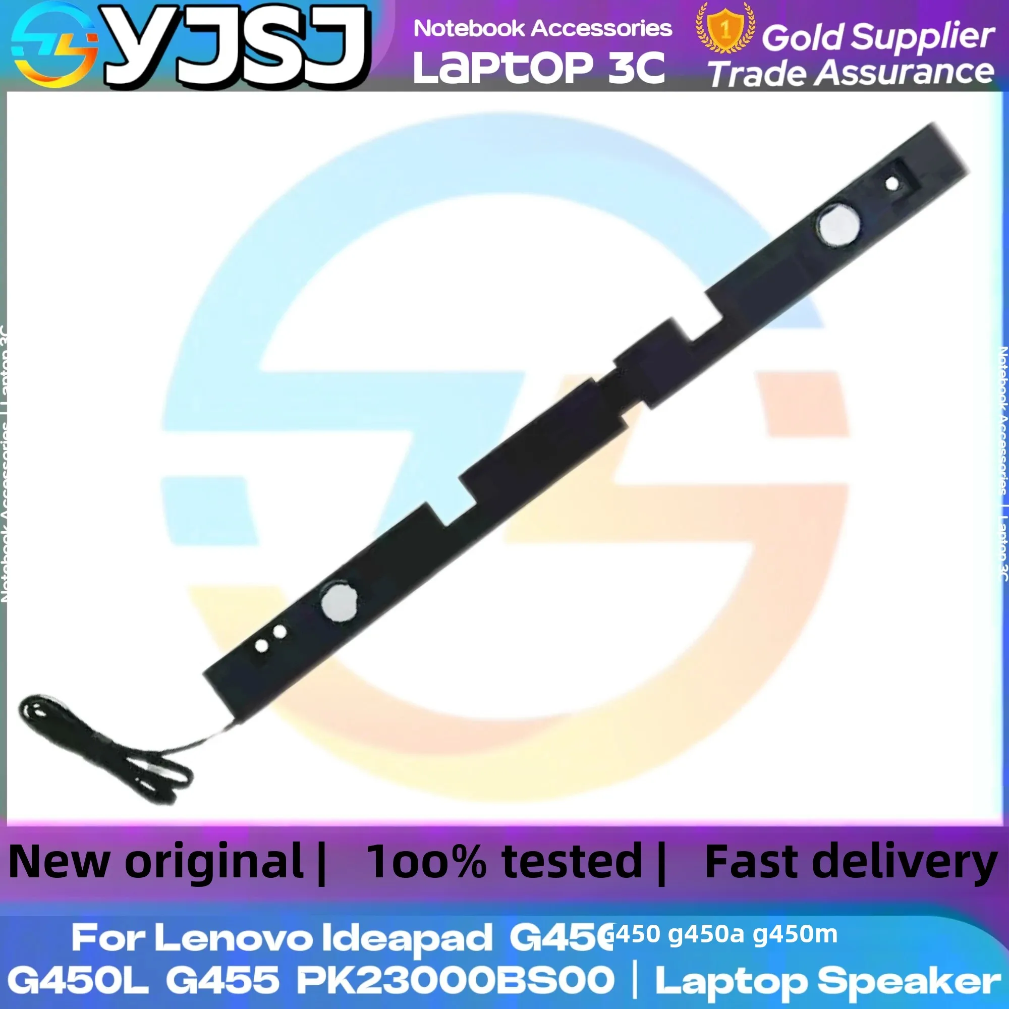 New GENUINE Original Laptop Speaker For Lenovo Ideapad G450 G450A G450M G450L G455 built-in speaker horn audio  PK23000BS00