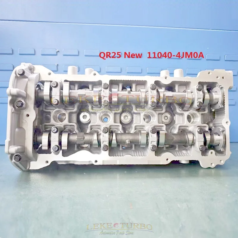 QR25 New QR25-DE Complete Cylinder Head 11040-4JM0A For Nissan Altima Rogue Navara Np300 D23X F D23M Frontier Nv350 Caravan 2.5L