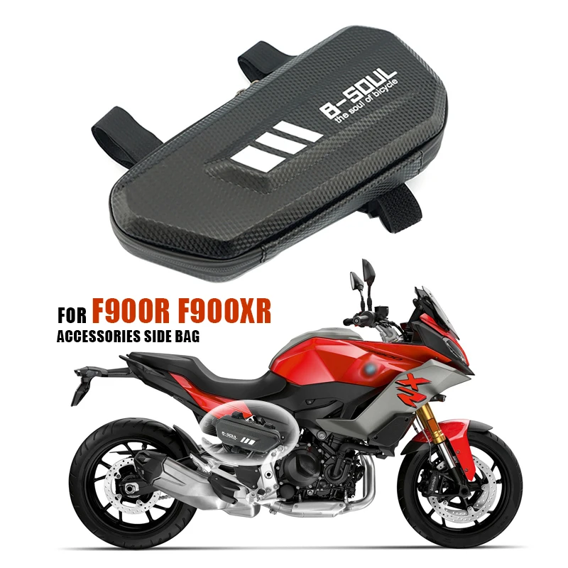 FOR BMW F900R F900XR F 900 XR 900R Motorcycle Frame Crash Bar Side Bag Waterproof Toolbox Tool Storage Travel Saddle Bags