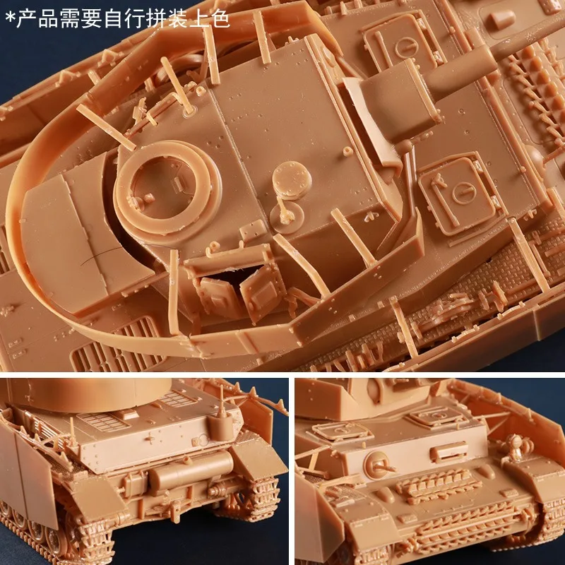 Trumpeter Tank Scale Model Kit 84842 1/48 Tedesco Pzkpfw IV Ausf. J Carro armato medio