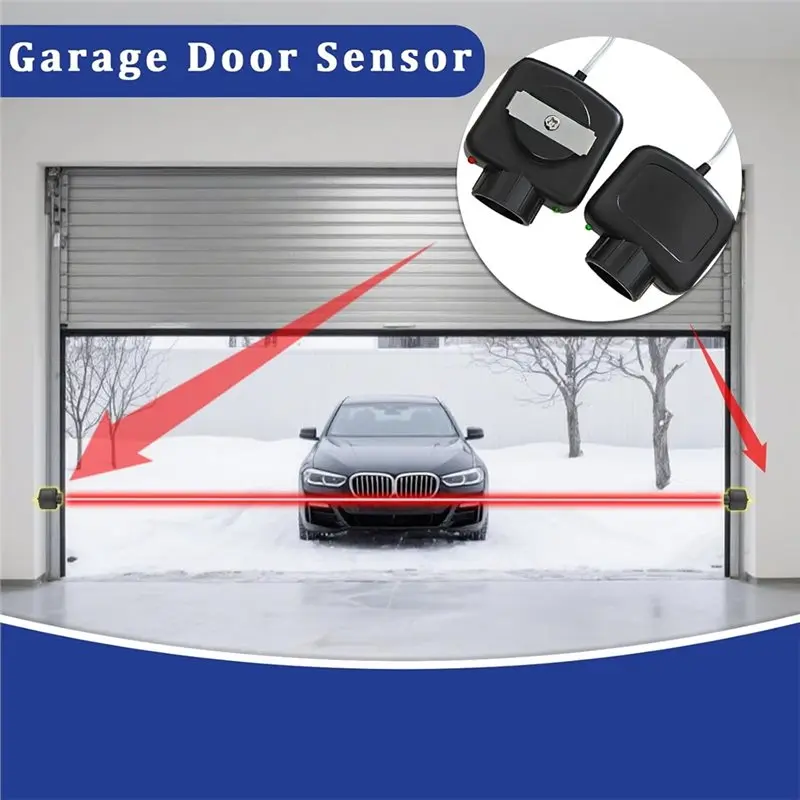 【MUST-HAVE】Garage Door Sensor Replacement Kit For Linear Openers-HAE00002 LSO50 LDO33 LDO50 Includes Sensor Eyes