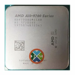 AMD A10-Series A10-9700 A10 9700 3.5 GHz czterordzeniowy procesor CPU AD9700AGM44AB gniazdo AM4