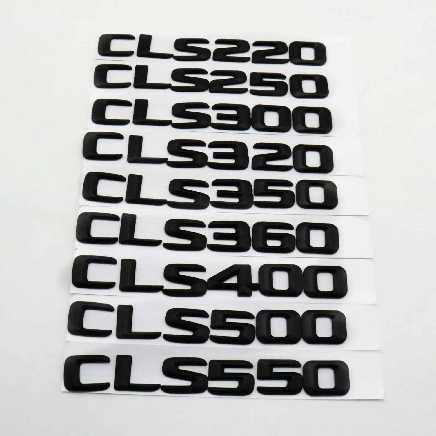 For W218 W219 Emblems CLS220 CLS250 CLS300 CLS320 CLS350 CLS400 CLS450 CLS500 CLS550 CLS63 Badges Letter Nameplate