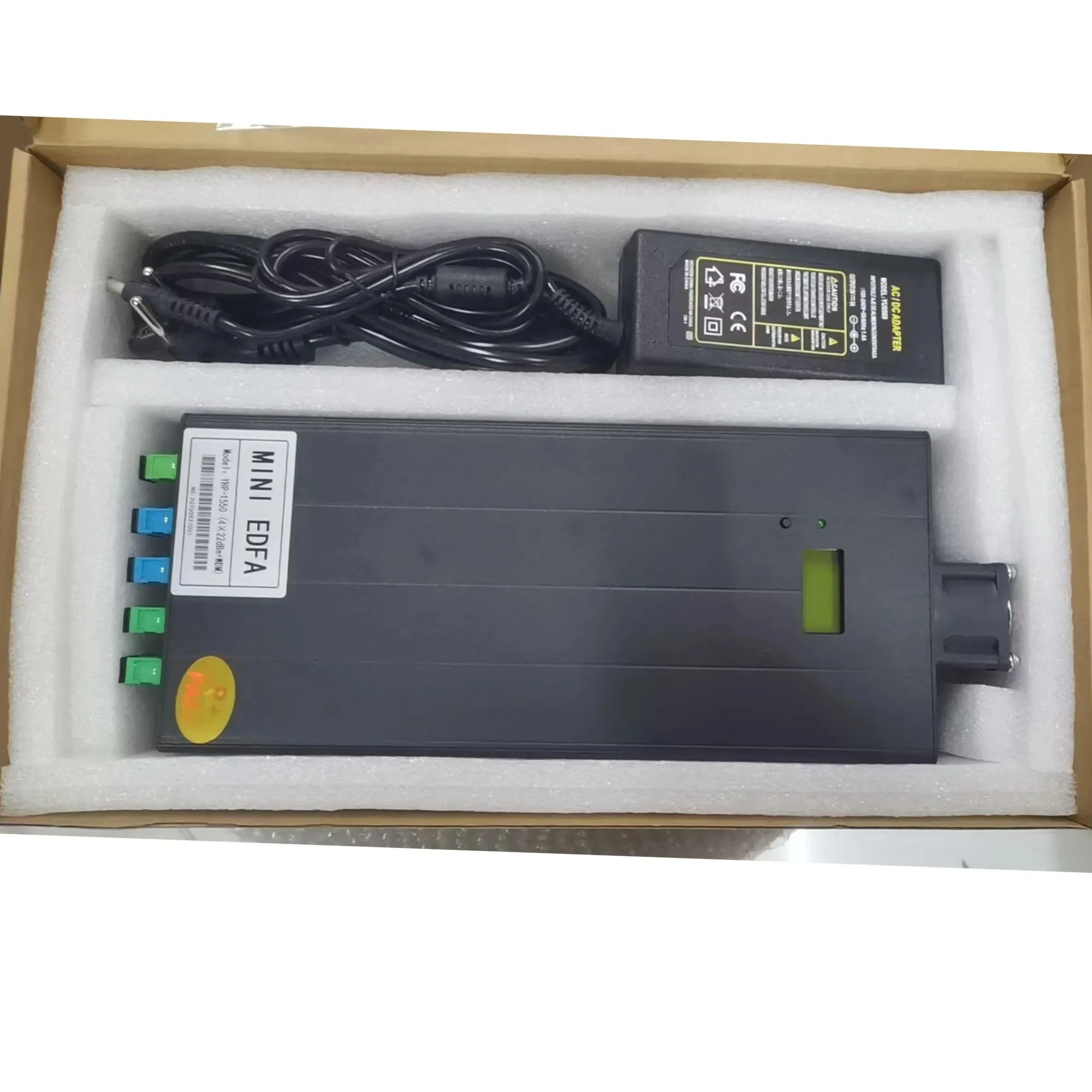 

Миниатюрный 1-, 2-, 4- или 8-портовый волоконно-оптический усилитель EDFA 1550 нм, 20 дБ или 23 дБ, совместимый с WDM, для оптоволоконной передачи данных в системах FTTH.