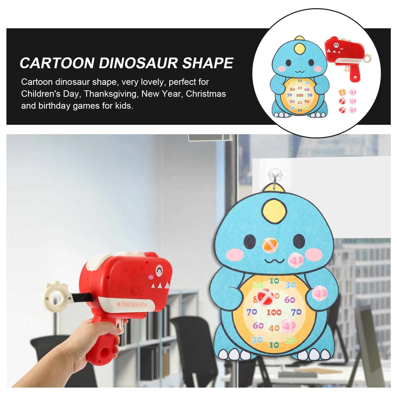 Kleverig balspeelgoed voor buitengazonspellen Roterend Breed buiten Binnen en peuters Gooien Kinderen