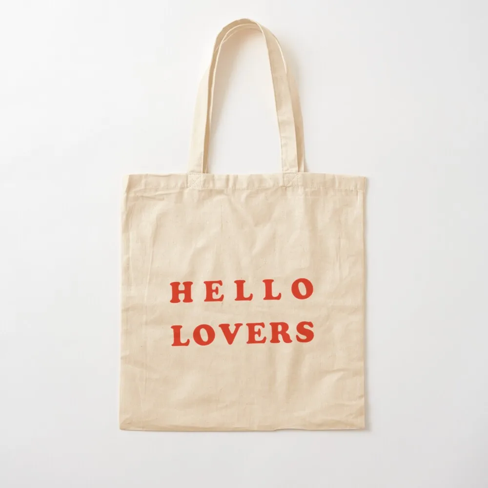 

hello lovers Tote Bag Women's bag Women's beach bags Canvas Tote Bag