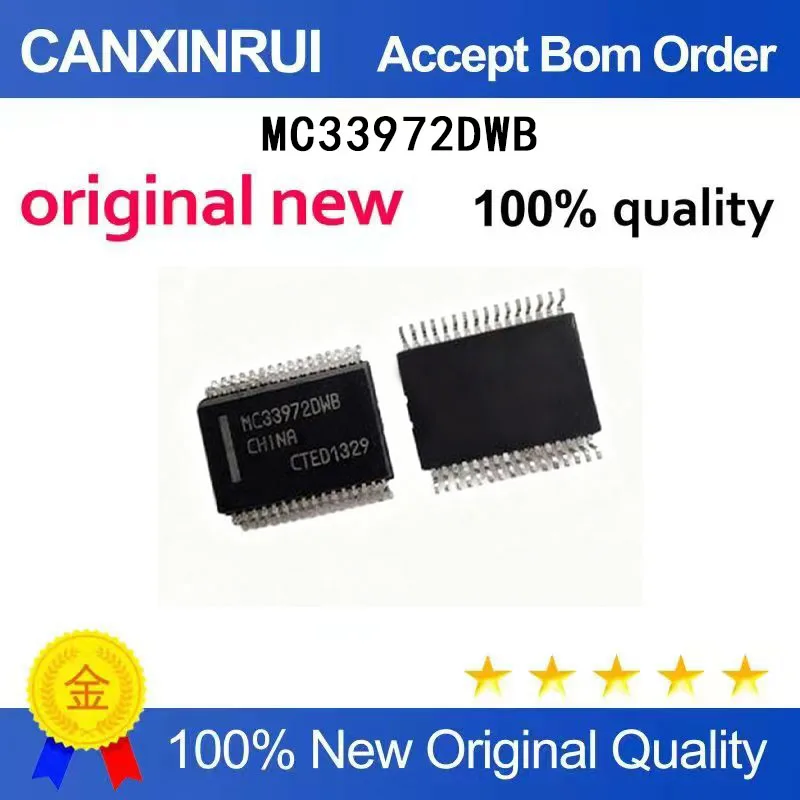 

(5-100 Pieces) Brand new original MC33972DWB MC33972 SSOP32 spot chip IC