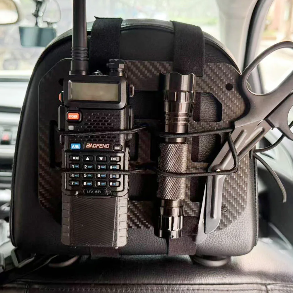 Fwoyonze reposacabezas táctico MOLLE para asiento de coche - imagen 5
