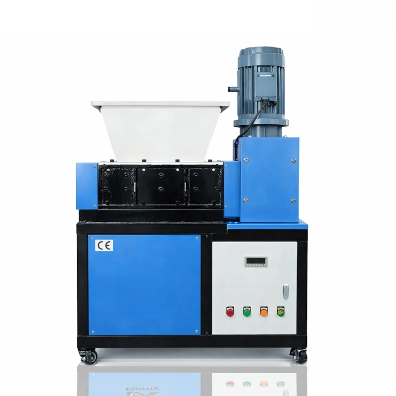 

Small Mini Industrial Dual-Axis Wood Biomass Textile Glass Recycling Crushing Paper Shredder