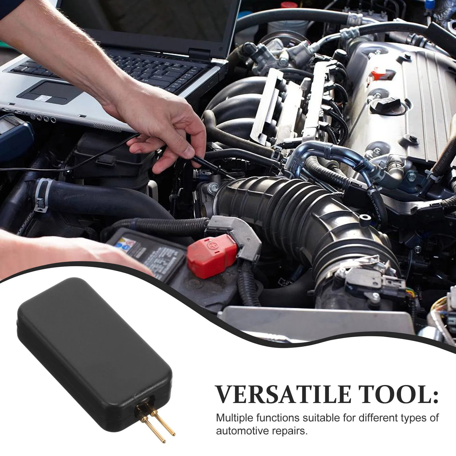 Probador de reparación de simulador de Airbag de coche, herramienta de diagnóstico automotriz, instrumento de búsqueda de fallos de Airbag, accesorio de coche, suministro de aire