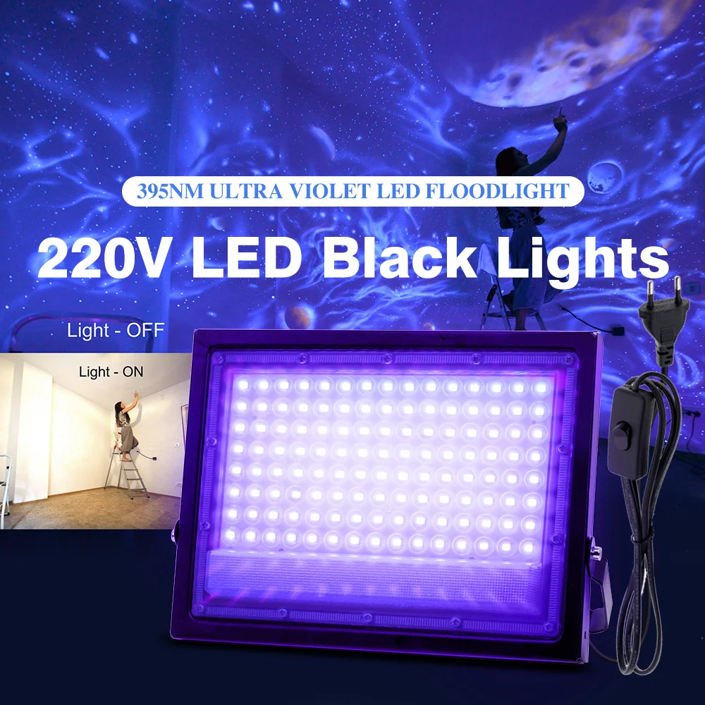 395nm LED UVフラッドライト 50W 100W ス - Balance Beam Outdoor のレビューと価格