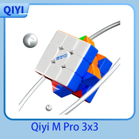 QiYi M Pro 3x3 Maglev UV 3X3 Magnetic Magic Cube Speed Cube Stickerless Fidget Toys QY PRO 3X3 Art Edition Cubo Magico Puzzle