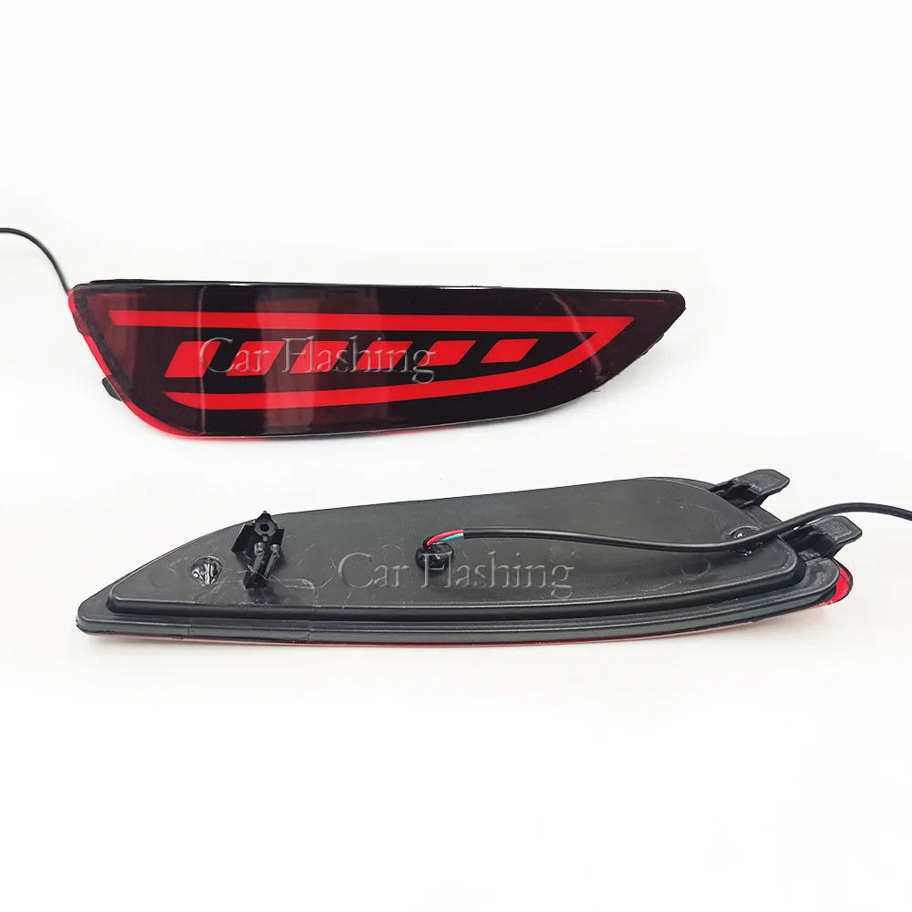 For modern hatchback Renault Yashen models 12-14, with LED rear bumper lights, rear tail lights, and brake lights