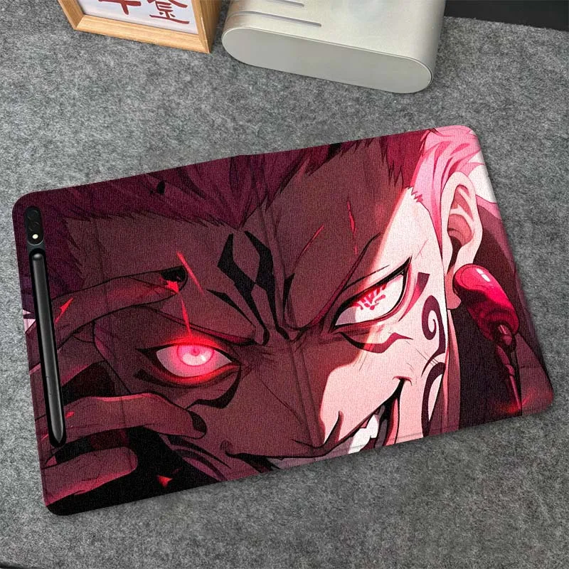 

Anime J-Jujutsu K-Kaisens Tablet Case For Samsung Galaxy Tab S7 S8 S9 S10 FE Plus Lite 11 12.4 13.1 Inch