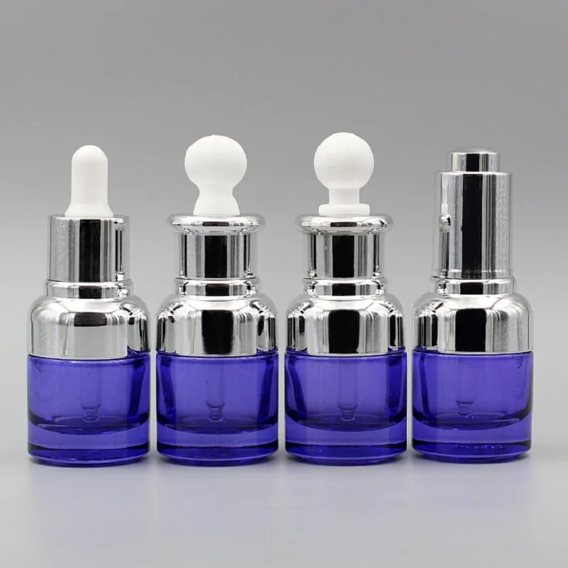 

20ml purple glass dropper bottle moisture serum essence oil hyaluronic acid gel spot removal whitening toner skin care cosmetic