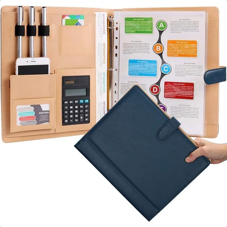 padfolio-in-pelle-a4-con-raccoglitore-a-3-anelli-con-portablocco-per-appunti-per-donna-uomo-ufficio-professionale-tre-raccoglitori-organizer