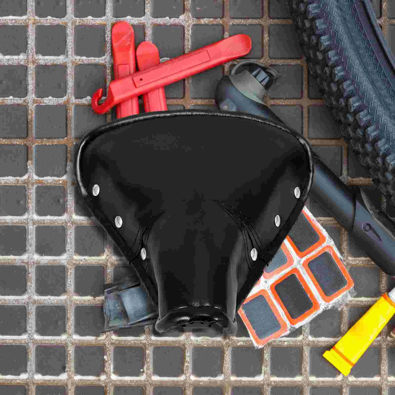 

Bicycle Seat Mat Thickened Shelf Seats Safe Bike Back Cushion Cycling Accessories for PU Aluminum Alloy Creative