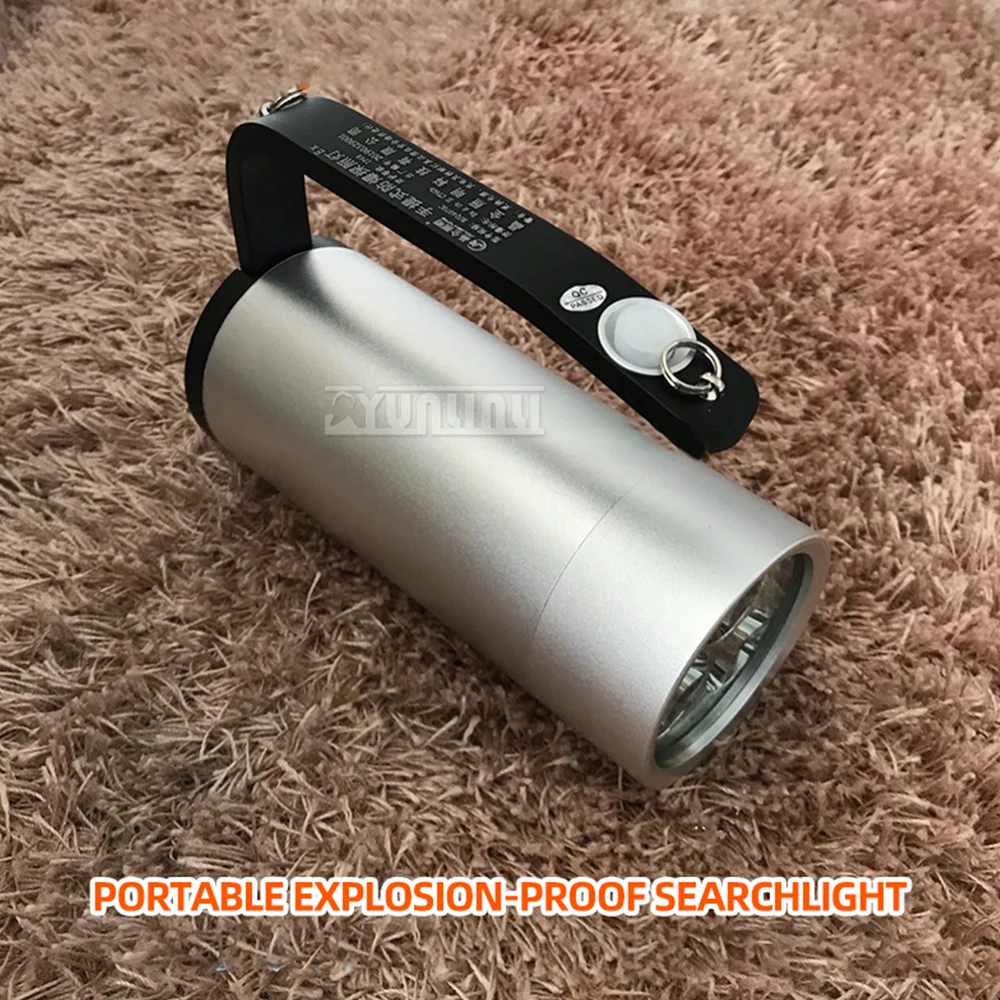 

6070c Portable Explosion Proof Searchlight Charging Strong Light Flashlight LED Fire Work Explosion Proof Lighting 2025 NEW