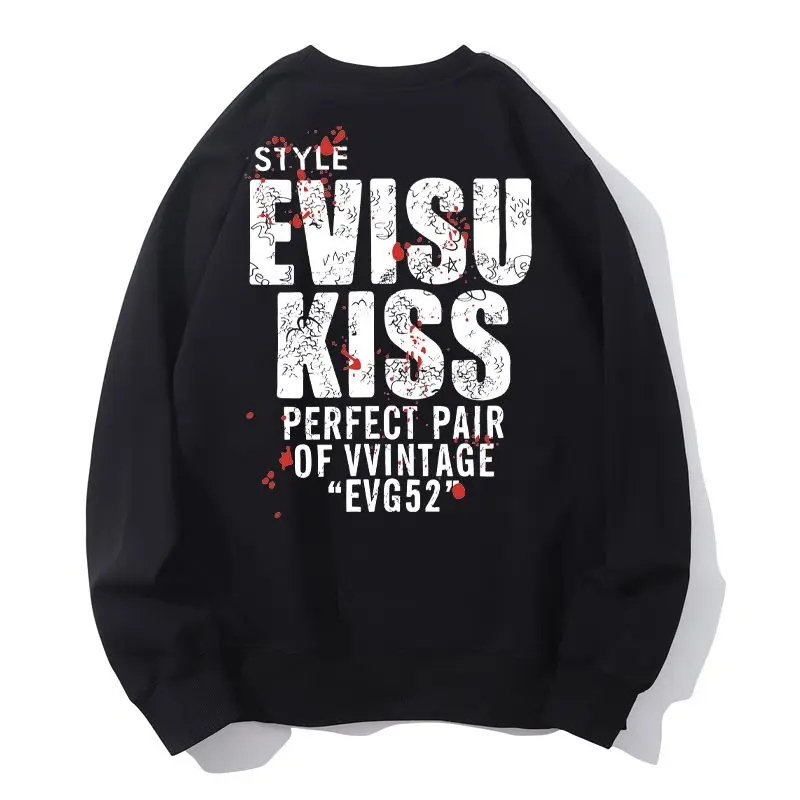 

2026 новый модный брендовый пуловер с круглым вырезом, свитер, мужская повседневная свободная куртка с длинными рукавами для пар, мужская одежда большого размера