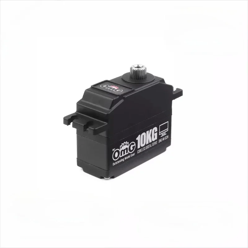RoRuS1pcs For OmG 10KG MI-10CM Servo Coreless Digital Servo Programmable For Turbine Aircraft Large Glider Plane RC Car Kyosho X