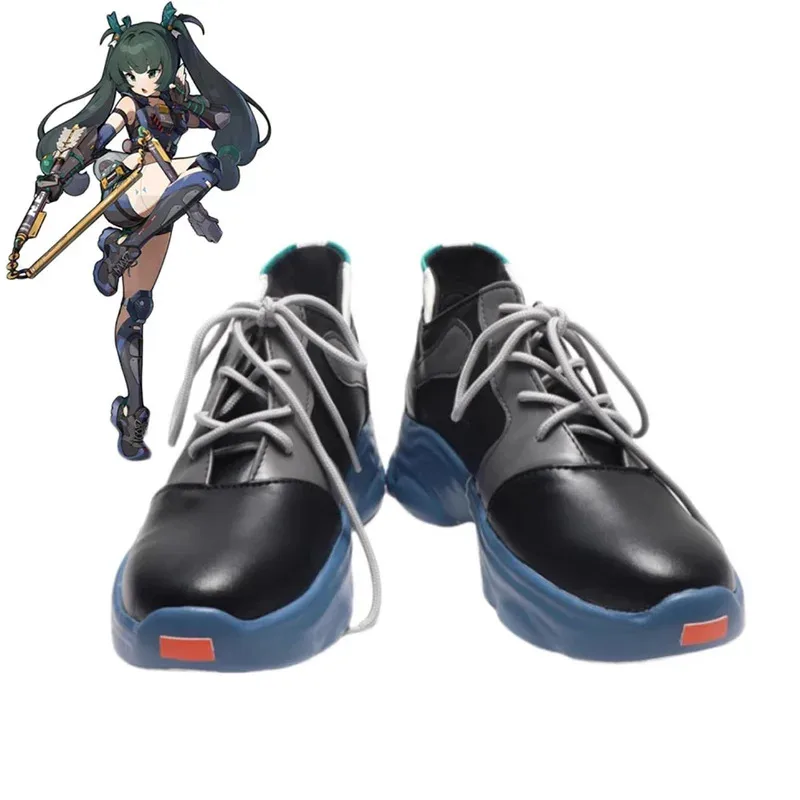 

NewGame Zenless Zone Zero Cosplay Qingyi Shoes Customized ZZZ Qing Yi Women Halloween Party Carnival Role Play Prop Casual Shoes