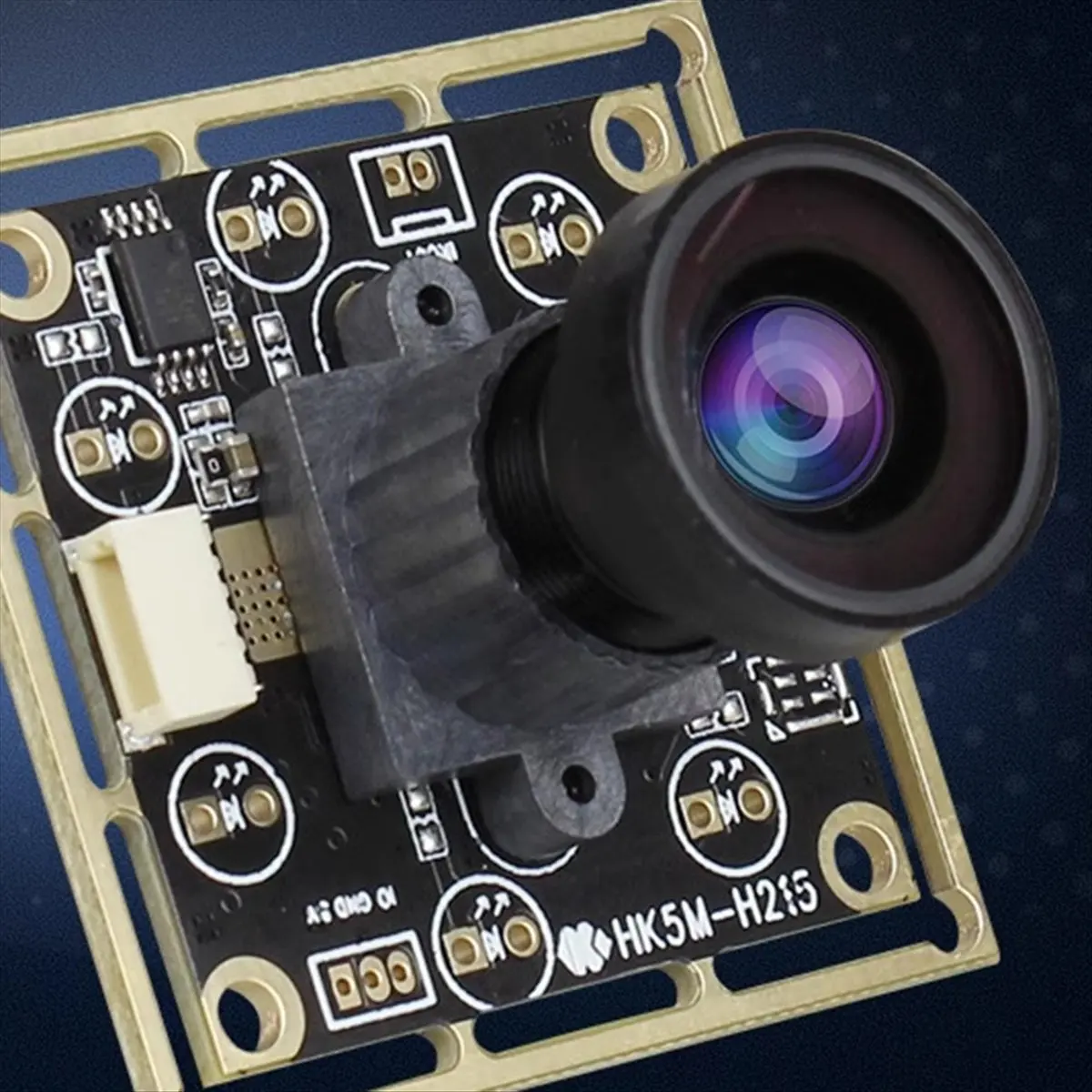 2025 New Camera Module 38x38mm Distortion-Free 90° 5Megapixel USB Interface for Advertising Machine Face Recognition Machine