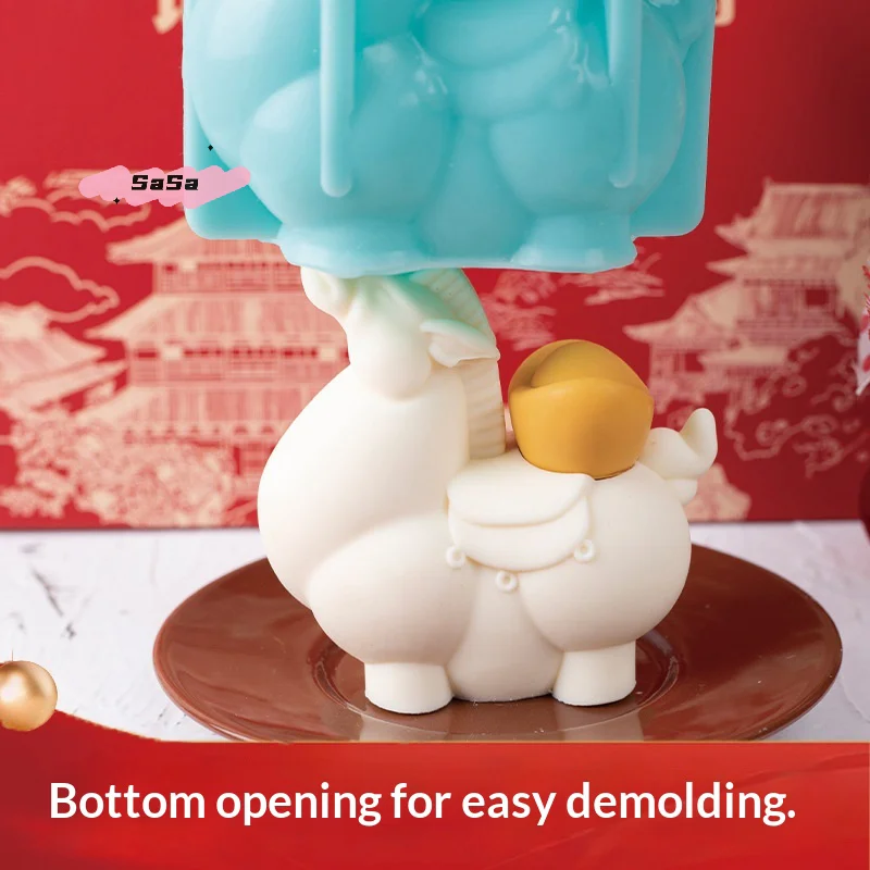 1PC Food-Grade Silicone Horse - Kitchen And Baking Tools 评论和价格