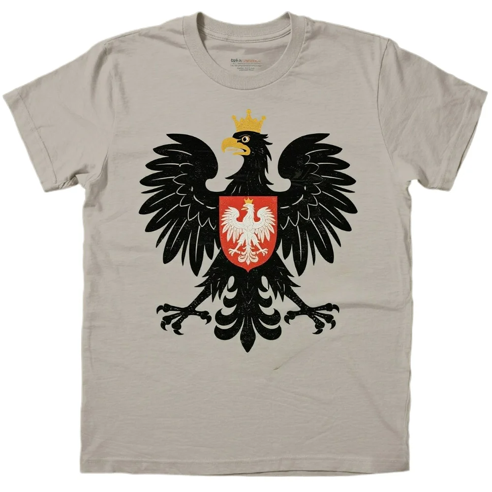 

Polska Polish Eagle Poland Pride T-Shirt New 100% Cotton Summer O-Neck Short Sleeve Casual Mens T-shirt Size S-3XL