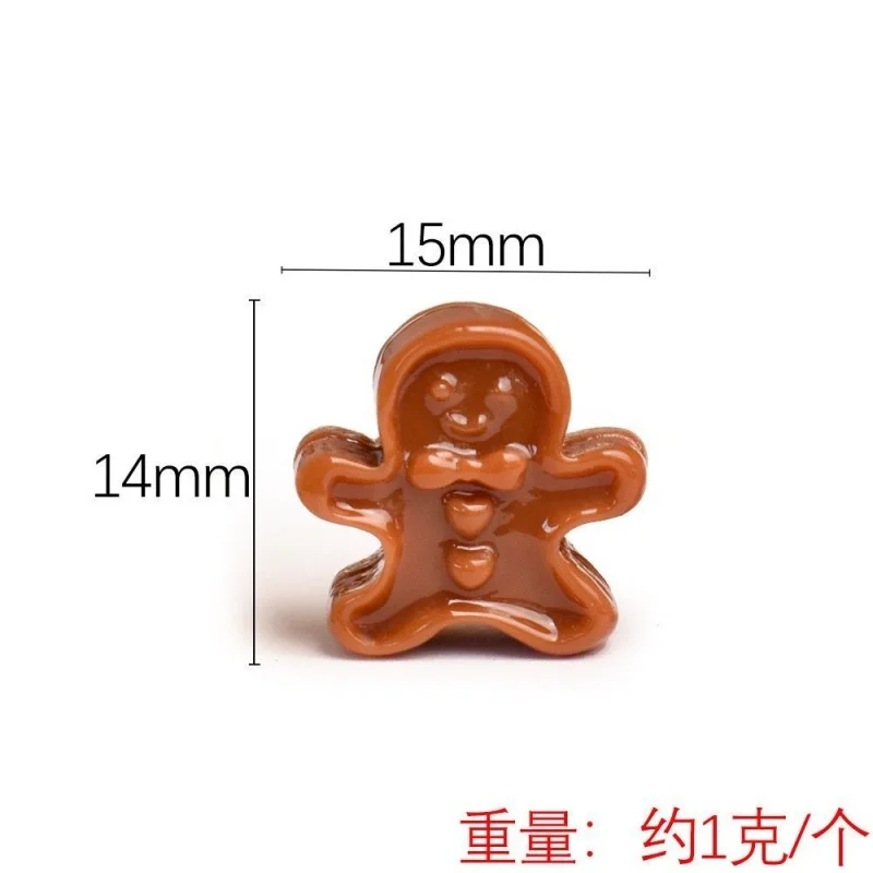 عيد الميلاد سانتا كلوز الحلوى البسكويت مشهد مصغر زخرفة احتفالية الديكور اليدوية Diy بها بنفسك الثلاجة المغناطيس المواد هدية #5