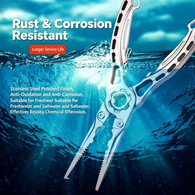 High Hardness Stainless Steel Multifunctional Pliers Tungsten Steel Wire Cutting Portable Hand Repair Tool