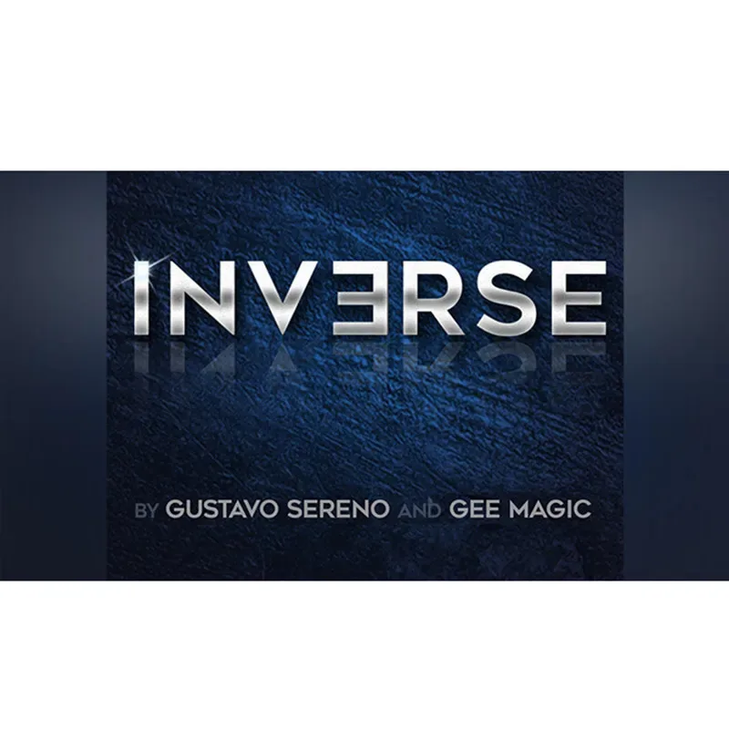 

Карты Волшебные трюки INVERSE Gustavo Sereno Magia Magie Magicans Реквизит Крупным планом Иллюзии Проникновение Забавные вещи