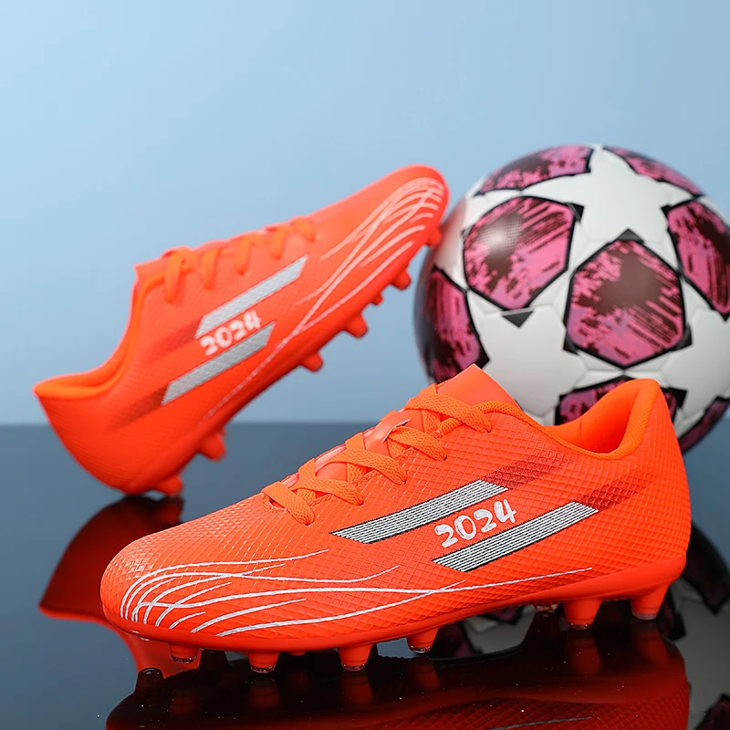 Men Sneakers Soccer Cleats Professional Unisex Football Boots Grass Training Match High-quality Ultralight Non-slip Children