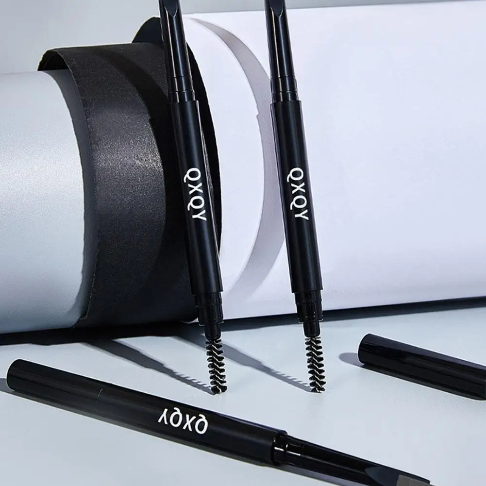 

1pcs Eyebrows Pen Eyebrow Tattoo Waterproof Liquid Black Brow Makeup Microblading Eye Pencil K3Q6