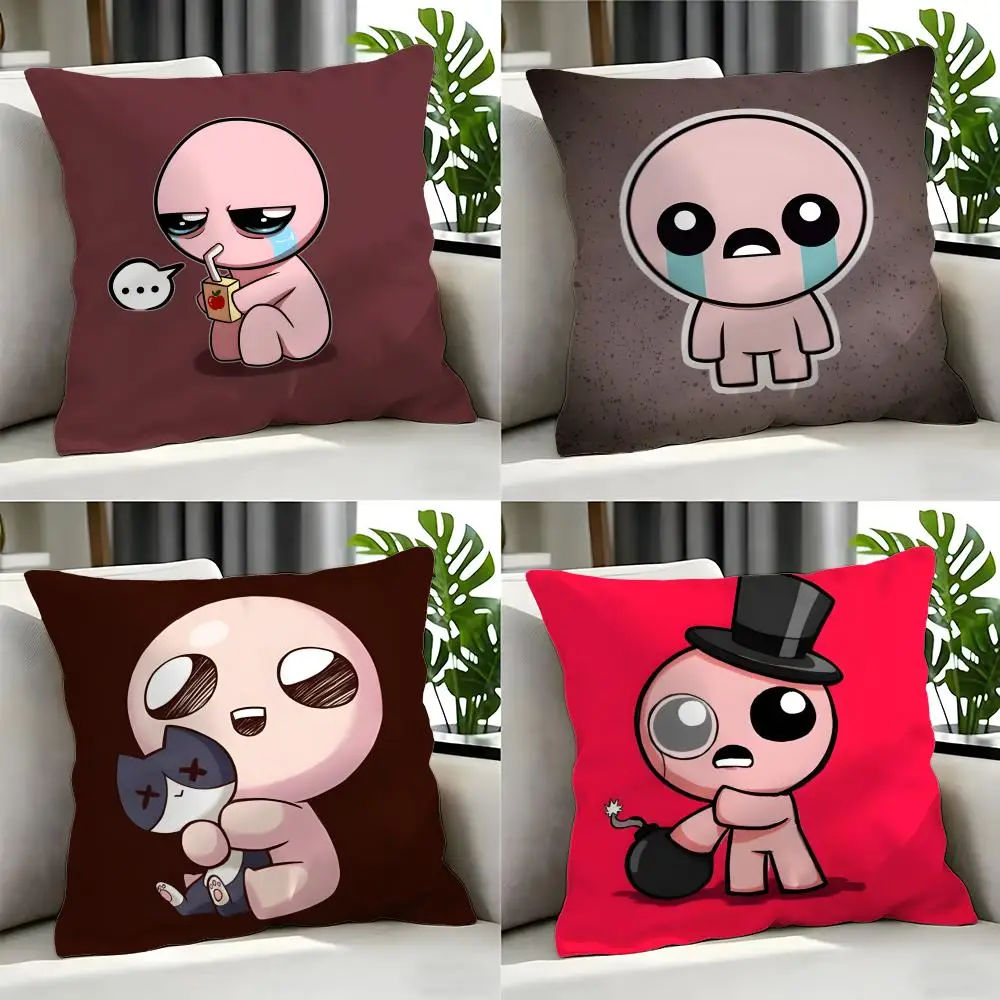 Game TThe Binding of Isaac Cushion Cover Cushion Cover Set 4Pcs 50x50 45x45 40x40 Pillowcase Decorative Sofa Home Decor